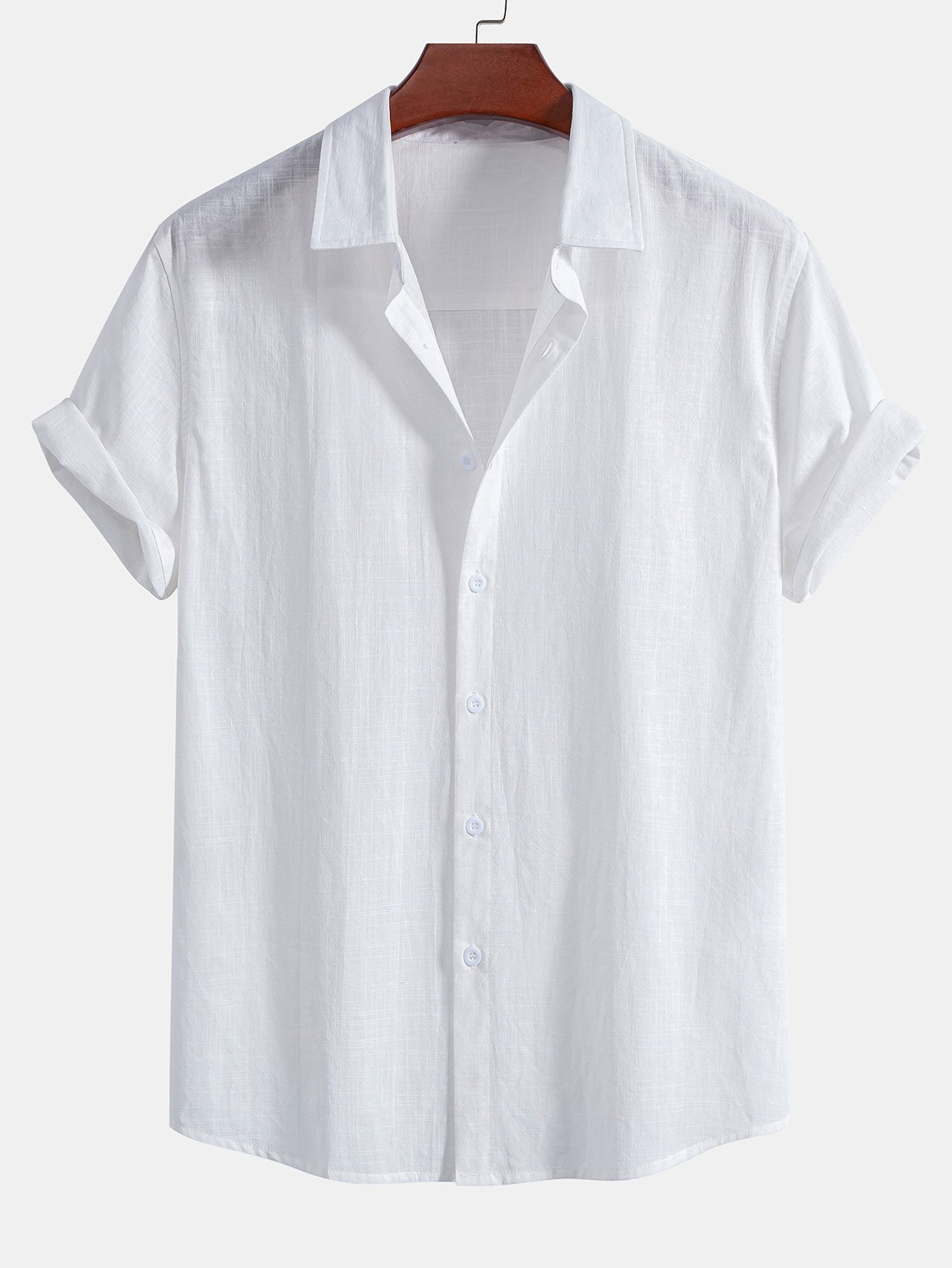 Ensemble Capucine — chemise en lin et coton & short de bain à imprimé rayé