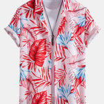 Ensemble Capucine — chemise à imprimé tropical & short de bain