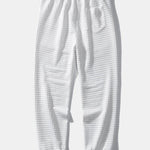 Ensemble — chemise gaufrée & pantalon de jogging