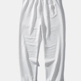 Ensemble — chemise gaufrée & pantalon de jogging
