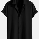 Ensemble — chemise côtelée coupe ajustée & pantalon côtelé à jambe droite