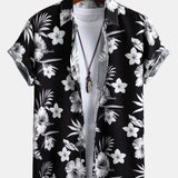 Ensemble Sidonie — chemise à imprimé floral tropical & short de bain