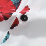 Ensemble Améline — chemise à imprimé floral tropical & short de bain
