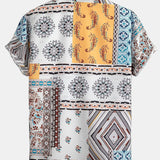 Ensemble — chemise à imprimé foulard & short de bain