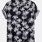Ensemble Capucine — chemise à imprimé palmiers & short de bain
