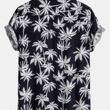 Ensemble Capucine — chemise à imprimé palmiers & short de bain