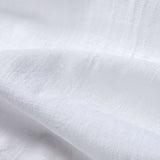 Chemise boutonnée en lin et coton à imprimé roses rouges