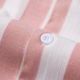 Ensemble Capucine — chemise rayée à col cubain & short de bain