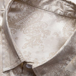 Ensemble — chemise en satin à imprimé paisley & short