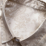 Ensemble — chemise en satin à imprimé paisley & short