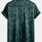 Ensemble — chemise en satin à imprimé paisley & short