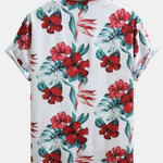 Ensemble Améline — chemise à imprimé floral tropical & short de bain