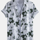 Ensemble Sidonie — chemise à imprimé floral & short de bain