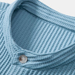 Ensemble — chemise gaufrée à col officier & short gaufré à cordon