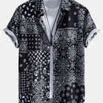 Ensemble Apolline — chemise à imprimé paisley & short de bain