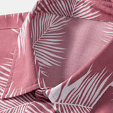 Ensemble Améline — chemise à imprimé feuilles & short de bain