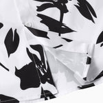 Ensemble Améline — chemise à imprimé floral & short de bain