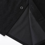 Ensemble — chemise à empiècements à carreaux en velours côtelé & pantalon de jogging en velours côtelé