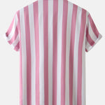 Ensemble Apolline — chemise à imprimé rayé & short de bain