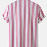 Ensemble Apolline — chemise à imprimé rayé & short de bain
