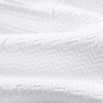 Ensemble — chemise cubaine texturée géométrique à manches courtes & short