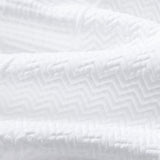 Ensemble — chemise cubaine texturée géométrique à manches courtes & short