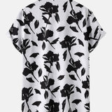 Ensemble Améline — chemise à imprimé floral & short de bain