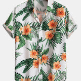 Ensemble Apolline — chemise à imprimé tropical & short de bain