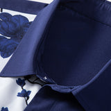 Ensemble Capucine — chemise patchwork à imprimé floral & short de bain