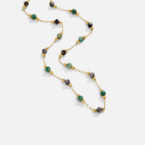 Collier ludique avec de petits accents de perles