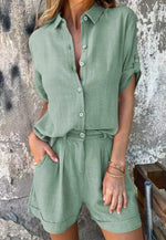 Ensemble Boutonné Aéré