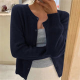 Micheline | Cardigan douillet à boutons
