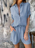Ensemble Boutonné Aéré