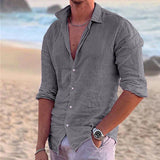 COTTON LINEN SHIRT FOR MEN