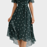 Mia | Robe courte fleurie élégante