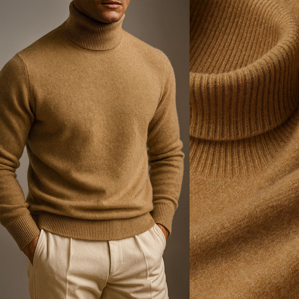 HIGH COLLAR SWEATER FOR MEN