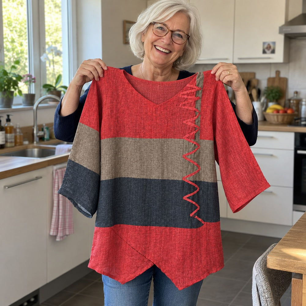 Une blouse, du café au dîner.
