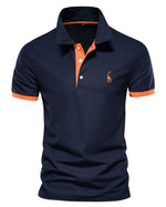 CONTRAST POLO SHIRT FOR MEN