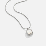 Collier doré avec mini plaquettes