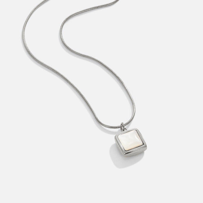 Collier doré avec mini plaquettes
