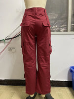 Héloïse | Pantalon cargo à poches multiples