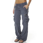 Héloïse | Pantalon cargo à poches multiples