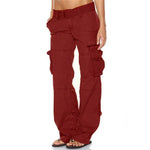 Héloïse | Pantalon cargo à poches multiples