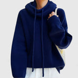 Jeanne — Sweat à Capuche Tricoté Confortable