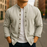 Chemise Hiro — en lin et coton