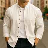 Chemise Hiro — en lin et coton
