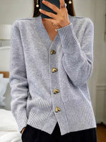 Cardigan en Tricot Élégant