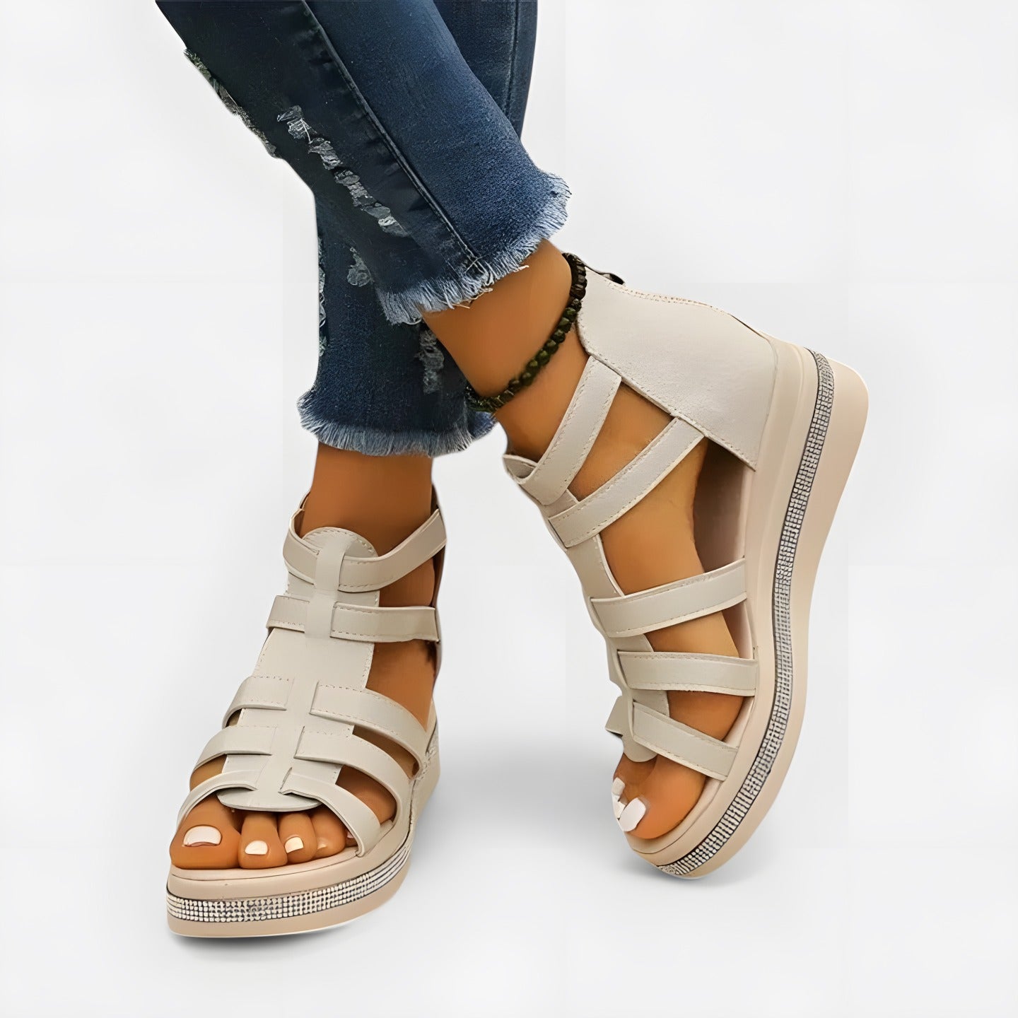 Rosine | Sandales femme légères Beige