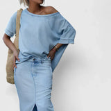 Isabelle — Ensemble de Jupe Maxi Élégante