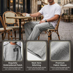 STRAIGHT LEG TROUSERS FOR MEN